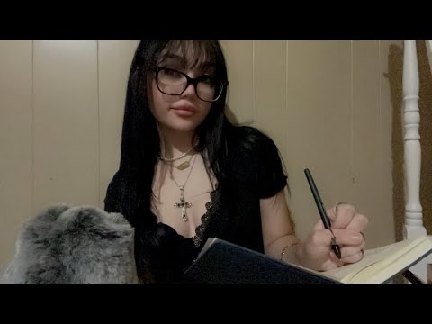 ASMR Girl In The Back Of The Class Asks You Personal Questions ✎˚୨୧⋆｡˚ ⋆📚