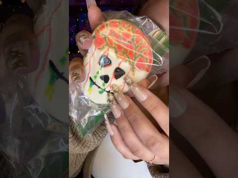 #asmr #halloween #cookies 🎂 #bestlifebybrooke #tingles #crinklesounds #sleepaid #vegan #asmrvideo