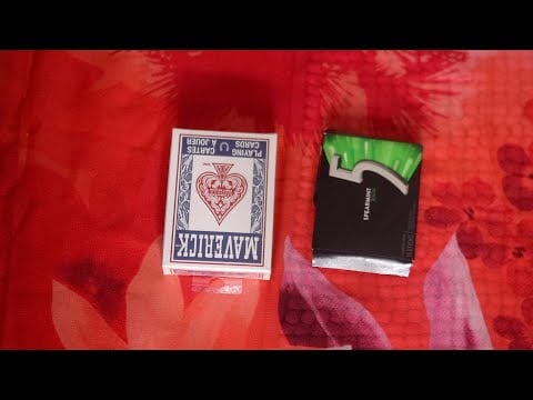 MAVERICK PLAYING CARDS ASMR CHEWING GUM