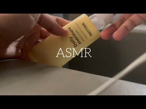 ASMR doing your makup. sensitive sounds!