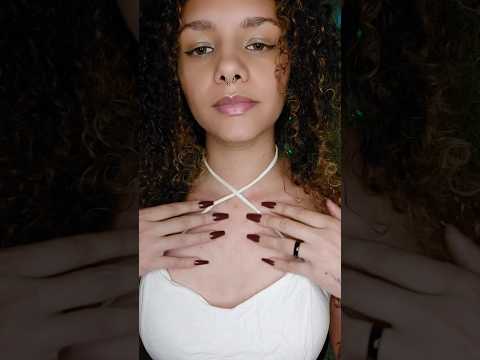 ASMR * clothes, skin scratching #shorts