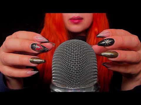 ASMR Tingly Mic Scratching for Relaxation 3 hours