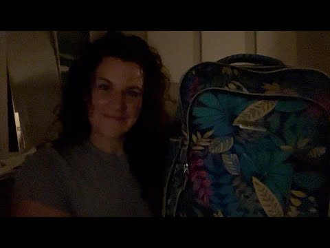 ASMR: Lofi Pack with Me for a Trip (Whisper Ramble w/Apple Mic)
