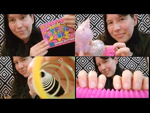 ASMR Surprise Box --- Sensory Tingly Triggers --  CLICK THIS VIDEO NOW !