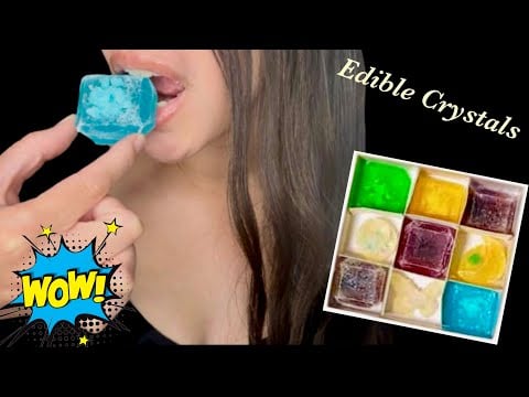 Asmr Silky Gem Edible Crystals Whispering ￼