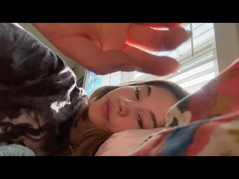 ASMR Sleepy personal attention (hand movements, tapping, no talking)