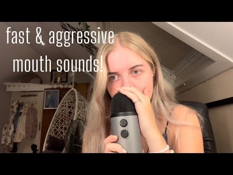 asmr | 30 minute fast mouth sounds!!