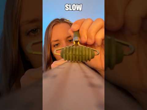 Fast VS Slow 😴 #asmr