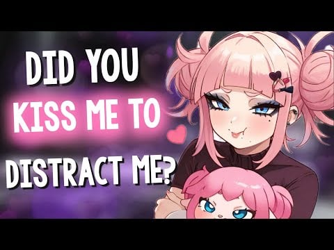 Cuddling your Gamer Girlfriend in her Lap! 🎮 [Kisses | Flirty | Soft Spoken | ASMR Rain Sleep-Aid] 