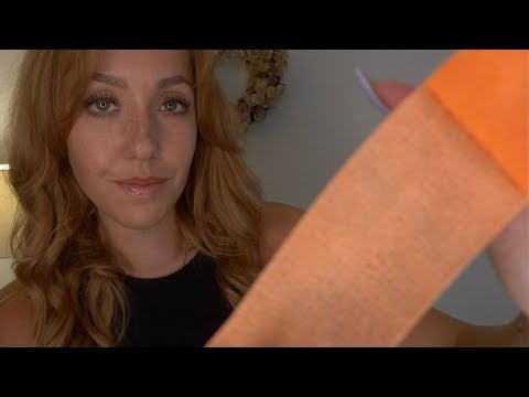 ASMR School Nurse RP - Dressing a head wound