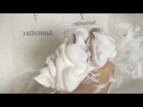 SURGIGEL👉  GLOVES  WITH FOAM ❤️  [[ASMR]]