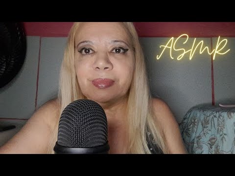 ASMR :  FAZENDO LIMPEZA NA SUA PELE + SONS DE BOCA  PARA VOCÊ  DORMIR. 😴😴