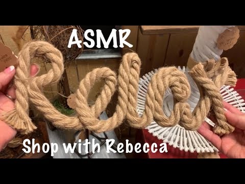 ASMR Shopping/Consignment shop/ sound variety (No talking)