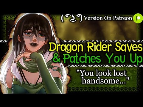 Grumpy Dragon Rider Has A Soft Spot For You [Flirty] [Taking Care Of You] | Medieval ASMR Roleplay