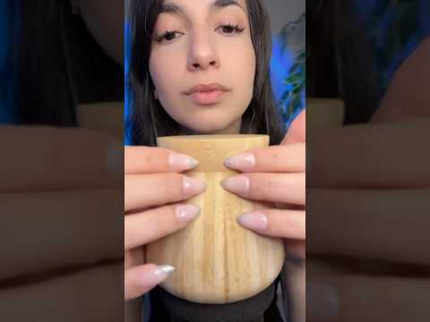 Wooden ASMR tapping sounds ✨ #asmr