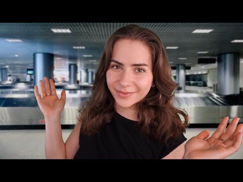 ASMR Reisehilfe am Flughafen ✈️ Roleplay