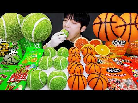 ASMR MUKBANG | 요리 모음 15# 갤럭시 꿀젤리 디저트 아이스크림 먹방 & 레시피 DESSERT GALAXY HONEY JELLY CANDY