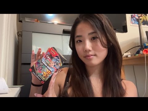 ASMR Pokemon Card Unboxing || Mega Evolution Chaos Rising Booster Bundle 