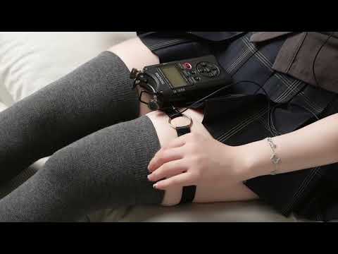 ASMR No Talking Sponge Triggering Sound and Fluffy Ear Cleaning