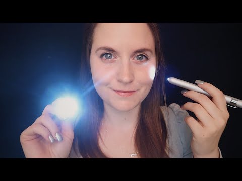 ASMR Light Triggers For Sleep | Follow The Light, (Soft Speaking & Ear to Ear Whispering)