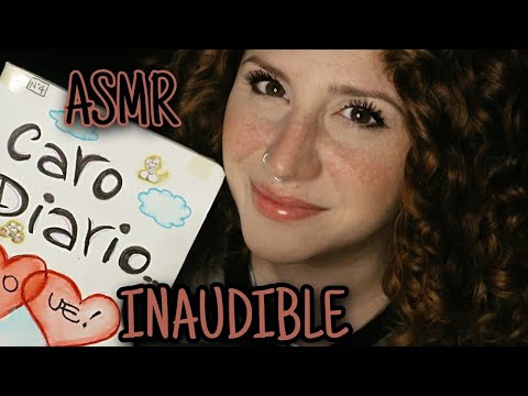 ASMR ita• Leggo in INAUDIBLE il mio DIARIO SEGRETO 📒💕 + OCEANSAPART ✨️