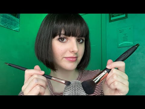 ASMR Mic Brushing🎙️🖌️ (NO TALKING)