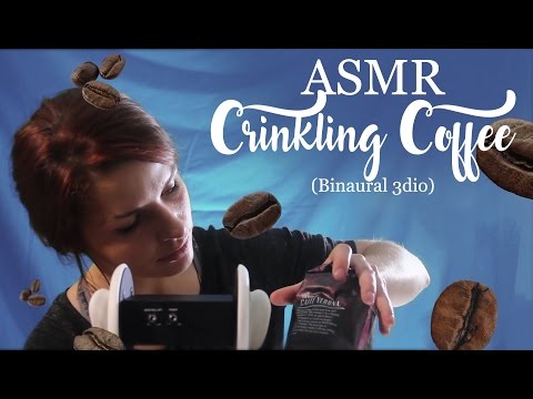 ASMR -  Coffee Crinkling and Tingling