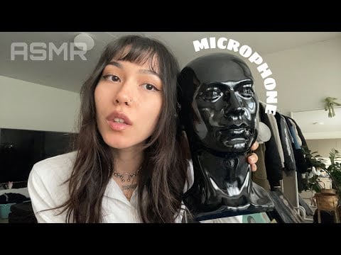 ASMR ☆ ON A (NOT) 10’000$ MIC / ear cleaning + more