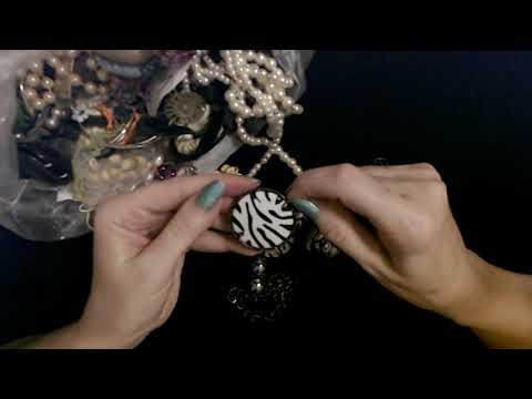 ASMR | Goodwill Jewelry Bag Show & Tell 10-19-2020 (Whisper)