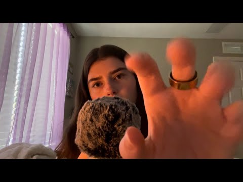 ASMR MIC SCRATCHING (fluffy, foam, bare)