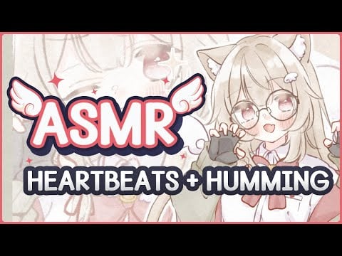 [ASMR ໒꒱] Putting You to Sleep ♡ (humming, heartbeats)