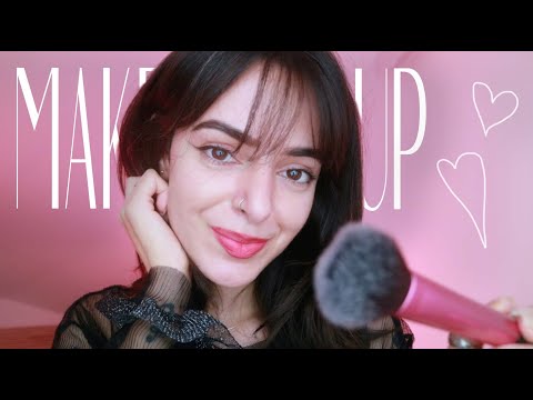 ASMR Makeup Application to Put You to Sleep 💗ASMR in Bulgarian (Whispered)