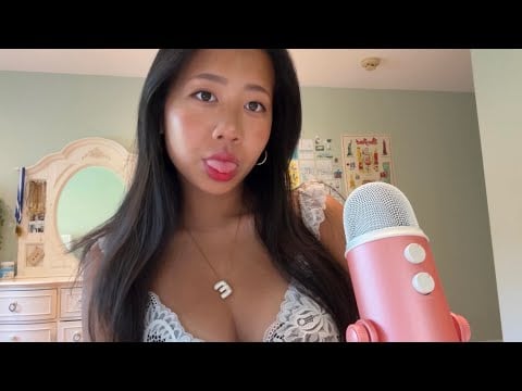 asmr // wet vs. dry mouth sounds ༄.°