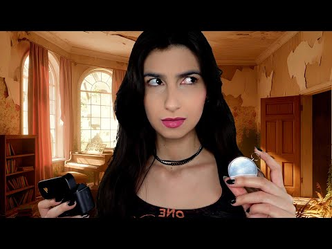 ASMR Caça-fantasmas em uma casa mal-assombrada 👻 | ESPECIAL HALLOWEEN 🎃
