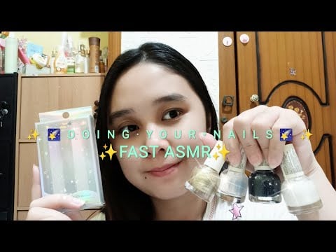 FAST ASMR | Doing your nail 💅✨ 2 min Nail salon 🙌 ASMR Indonesia | RP🦋✨