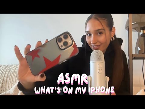 asmr - what’s on my iPhone 