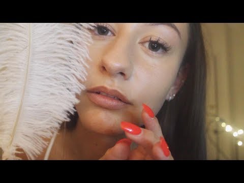 [ASMR] Face Brushing To Help You Sleep ♡