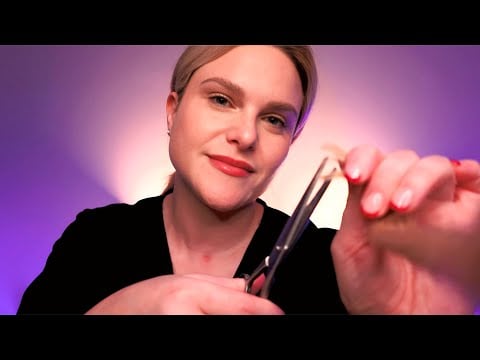 ASMR Haircut - Real Snipping Sounds For Sleep & Relaxation
