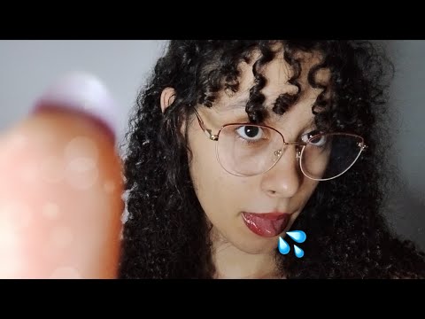 ASMR Spit painting beeem caseirinho
