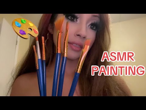 ASMR | Painting your face 🎨 Relax with me ✨