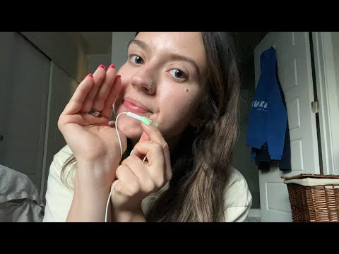 ASMR| LOFI Apple Mic Inaudible Whisper Ramble- Extra Clicky & Sensitive