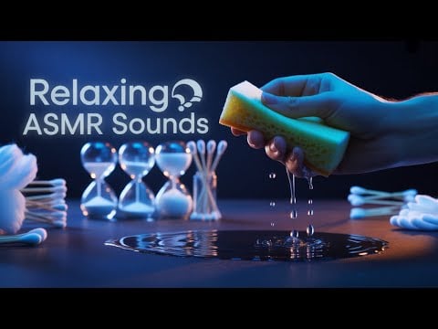 Deep Ear Cleaning ASMR: Goose Feather, Cotton Swabs & Sponge Sounds for Sleep / 3Hr (No Talking)