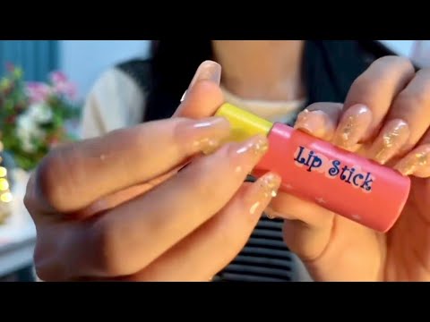 ASMR Doing Your Makeup but Everything is Wood💄