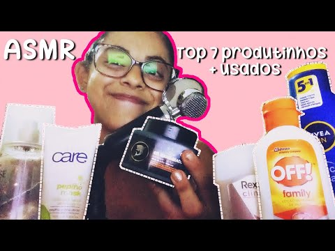 ASMR - Top 7 produtinhos + usados