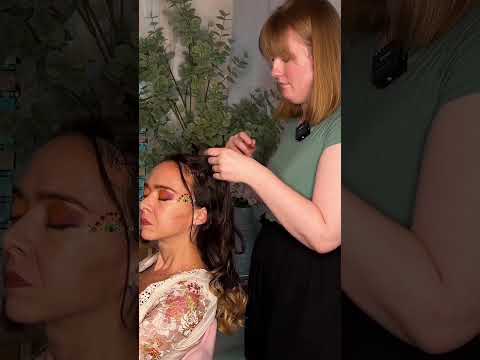 ASMR Hairstyling for Sleep 🏳️‍🌈  #asmr #asmrmakeup #asmrforsleep #asmrrealperson #asmrtingle