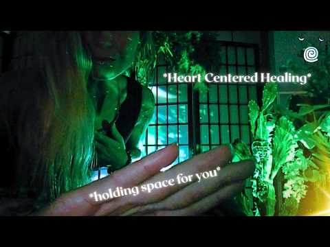 🌿ASMR Reiki Heart Center Healing 💚 Safe Space for Emotional Release | Tuning Fork Energy Healing