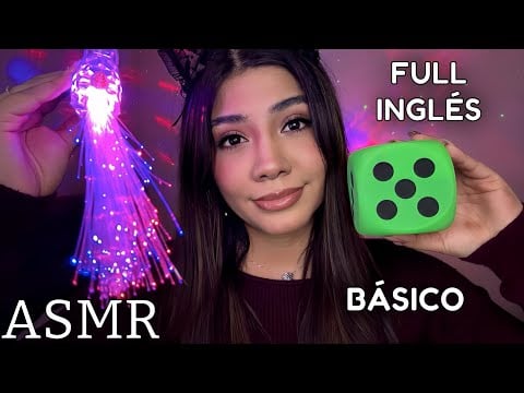 ASMR/ MI PRIMER ASMR EN INGLES / TRIGGERS IN ENGLISH (SPIT PAINTING + SIGUE MIS INSTRUCCIONES y más)