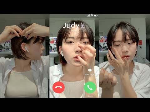 ASMR 메이크업 하면서 너랑 영상통화할래 |  ASMR Video Call during Makeup ASMR (Sub✔️)