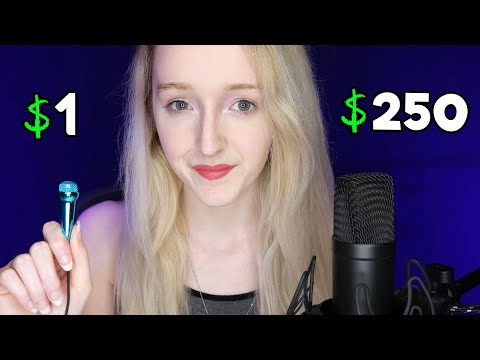 ASMR $1 vs $250 Microphone Trigger Test