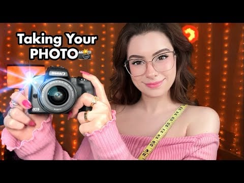 ASMR Taking Your Photos & Measuring You Roleplay 📸📐 Personal Attention for DEEP SLEEP